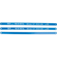 BGS 2061 Metallsägeblätter | HSS flexibel | 13 x 300 mm | 10-tlg.
