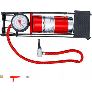 BGS Diy 2105 Fußluftpumpe | 0 - 7 bar