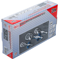 BGS 215 Mini-Umschaltknarren-Satz | 6,3 mm (1/4") / 10 mm (3/8") / 12,5 mm (1/2") | 3-tlg.