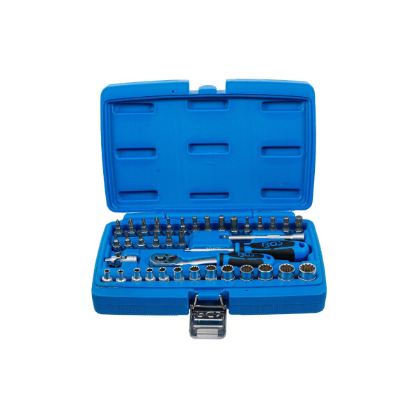 BGS 2151 Steckschlüssel-Satz Gear Lock | Antrieb 6,3 mm (1/4") | 38-tlg.