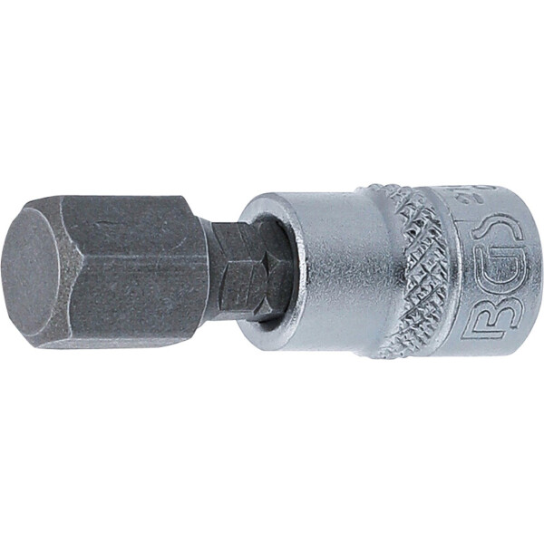 BGS 2161-10 Bit-Einsatz | Antrieb Innenvierkant 6,3 mm (1/4") | Innensechskant 10 mm