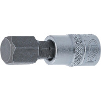 BGS 2161-10 Bit-Einsatz | Antrieb Innenvierkant 6,3 mm (1/4") | Innensechskant 10 mm