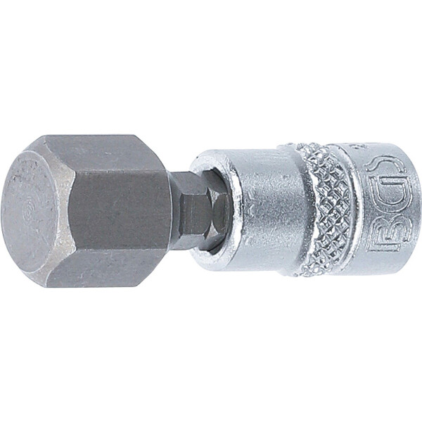 BGS 2161-12 Bit-Einsatz | Antrieb Innenvierkant 6,3 mm (1/4") | Innensechskant 12 mm