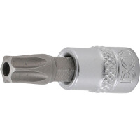 BGS 2165-T45 Bit-Einsatz | Antrieb Innenvierkant 6,3 mm (1/4") | T-Profil (für Torx) mit Bohrung T45