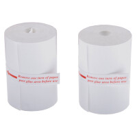 BGS 2196-ROLLE Ersatz-Papierrollen für Drucker | 2-tlg.