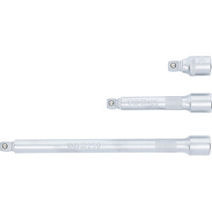 BGS 2240 Kippverlängerungs-Satz | 12,5 mm (1/2") | 50 / 125 / 250 mm | 3-tlg.