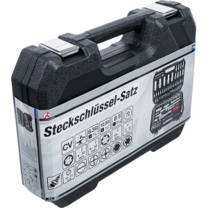 BGS Diy 2287 Steckschlüssel-Satz | Antrieb 6,3 mm (1/4") / 12,5 mm (1/2") | 108-tlg.