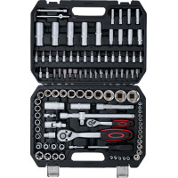 BGS Diy 2287 Steckschlüssel-Satz | Antrieb 6,3 mm (1/4") / 12,5 mm (1/2") | 108-tlg.