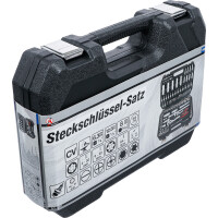 BGS Diy 2287 Steckschlüssel-Satz | Antrieb 6,3 mm (1/4") / 12,5 mm (1/2") | 108-tlg.