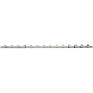 BGS 2330 Aufsteckschiene mit 15 Clips | 10 mm (3/8")