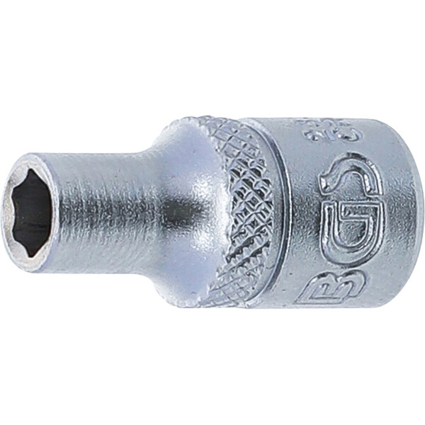 BGS 2339 Steckschlüssel-Einsatz Super Lock | Antrieb Innenvierkant 6,3 mm (1/4") | SW 4,5 mm