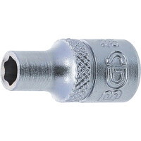 BGS 2339 Steckschlüssel-Einsatz Super Lock | Antrieb Innenvierkant 6,3 mm (1/4") | SW 4,5 mm