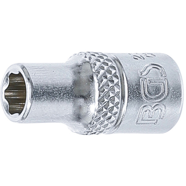BGS 2343 Steckschlüssel-Einsatz Super Lock | Antrieb Innenvierkant 6,3 mm (1/4") | SW 5,5 mm