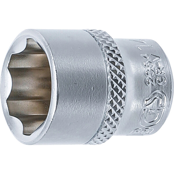 BGS 2354 Steckschlüssel-Einsatz Super Lock | Antrieb Innenvierkant 6,3 mm (1/4") | SW 14 mm