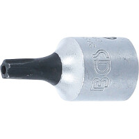 BGS 2355-TS20 Bit-Einsatz | Antrieb Innenvierkant 6,3 mm (1/4") | TS-Profil (für Torx Plus) mit Bohrung TS20