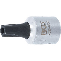 BGS 2355-TS30 Bit-Einsatz | Antrieb Innenvierkant 6,3 mm (1/4") | TS-Profil (für Torx Plus) mit Bohrung TS30
