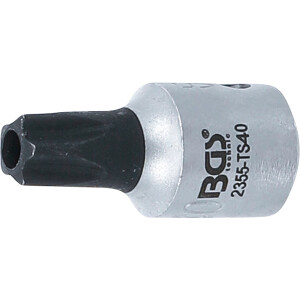 BGS 2355-TS40 Bit-Einsatz | Antrieb Innenvierkant 6,3 mm...