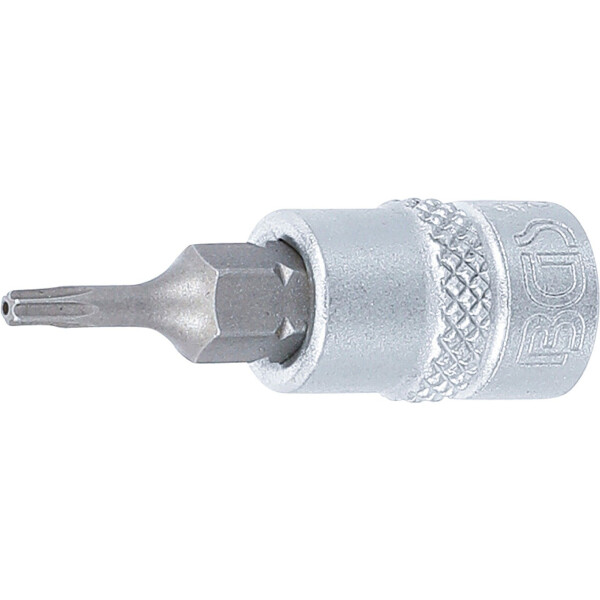 BGS 2356 Bit-Einsatz | Antrieb Innenvierkant 6,3 mm (1/4") | T-Profil (für Torx) mit Bohrung T8