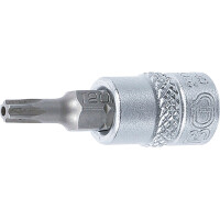 BGS 2359 Bit-Einsatz | Antrieb Innenvierkant 6,3 mm (1/4") | T-Profil (für Torx) mit Bohrung T20