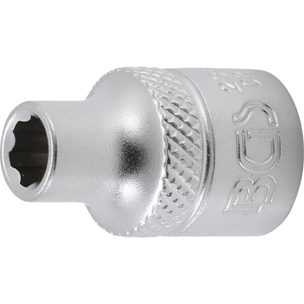 BGS 2366 Steckschlüssel-Einsatz Super Lock | Antrieb Innenvierkant 10 mm (3/8") | SW 6 mm