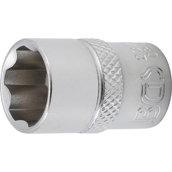 BGS 2373 Steckschlüssel-Einsatz Super Lock | Antrieb Innenvierkant 10 mm (3/8") | SW 13 mm