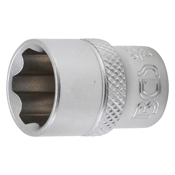 BGS 2374 Steckschlüssel-Einsatz Super Lock | Antrieb Innenvierkant 10 mm (3/8") | SW 14 mm