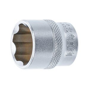 BGS 2380 Steckschlüssel-Einsatz Super Lock | Antrieb Innenvierkant 10 mm (3/8") | SW 20 mm
