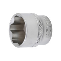 BGS 2384 Steckschlüssel-Einsatz Super Lock | Antrieb Innenvierkant 10 mm (3/8") | SW 24 mm