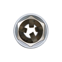 BGS 2403 Zündkerzen-Einsatz Sechskant | Antrieb Innenvierkant 12,5 mm (1/2") | SW 21 mm