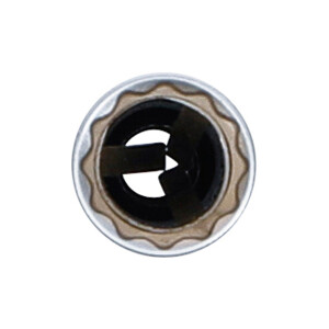 BGS 2404 Zündkerzen-Einsatz Zwölfkant, extra lang | Antrieb Innenvierkant 10 mm (3/8") | SW 14 mm
