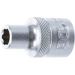 BGS 2408 Steckschlüssel-Einsatz Super Lock | Antrieb Innenvierkant 12,5 mm (1/2") | SW 8 mm