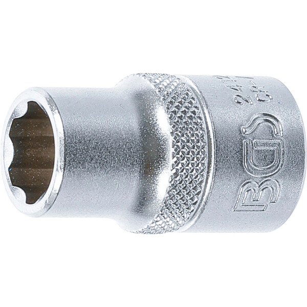 BGS 2412 Steckschlüssel-Einsatz Super Lock | Antrieb Innenvierkant 12,5 mm (1/2") | SW 12 mm