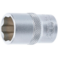 BGS 2417 Steckschlüssel-Einsatz Super Lock | Antrieb Innenvierkant 12,5 mm (1/2") | SW 17 mm