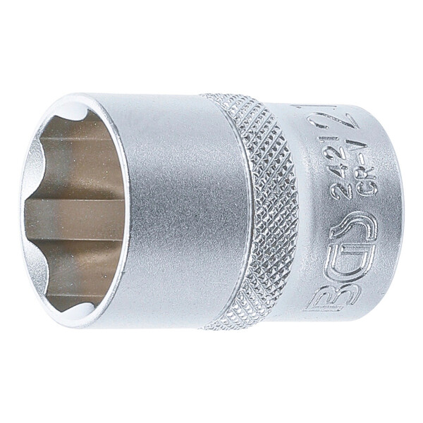 BGS 2421 Steckschlüssel-Einsatz Super Lock | Antrieb Innenvierkant 12,5 mm (1/2") | SW 21 mm