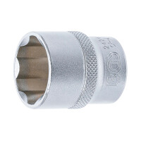 BGS 2424 Steckschlüssel-Einsatz Super Lock | Antrieb Innenvierkant 12,5 mm (1/2") | SW 24 mm