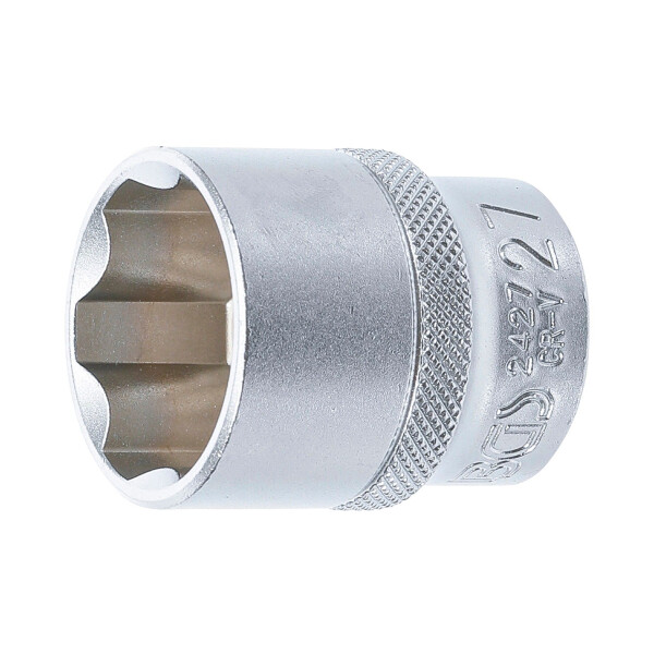 BGS 2427 Steckschlüssel-Einsatz Super Lock | Antrieb Innenvierkant 12,5 mm (1/2") | SW 27 mm