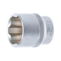 BGS 2430 Steckschlüssel-Einsatz Super Lock | Antrieb Innenvierkant 12,5 mm (1/2") | SW 30 mm