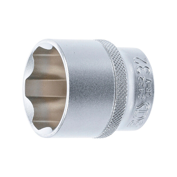 BGS 2432 Steckschlüssel-Einsatz Super Lock | Antrieb Innenvierkant 12,5 mm (1/2") | SW 32 mm