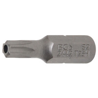 BGS 2442 Bit | Länge 25 mm | Antrieb Außensechskant 6,3 mm (1/4") | T-Profil (für Torx) mit Bohrung T25
