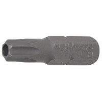 BGS 2444 Bit | Länge 25 mm | Antrieb Außensechskant 6,3 mm (1/4") | T-Profil (für Torx) mit Bohrung T30