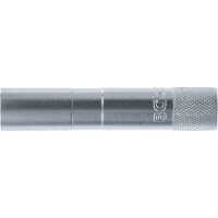 BGS 2446 Zündkerzen-Einsatz mit Magnet, Zwölfkant, lang | Antrieb Innenvierkant 10 mm (3/8") | SW 14 mm