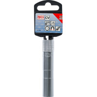 BGS 2446 Zündkerzen-Einsatz mit Magnet, Zwölfkant, lang | Antrieb Innenvierkant 10 mm (3/8") | SW 14 mm