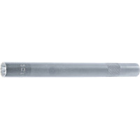 BGS 2449 Zündkerzen-Einsatz Zwölfkant, extra lang | Antrieb Innenvierkant 10 mm (3/8") | SW 18 mm
