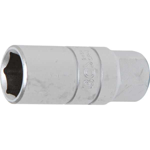 BGS 2464 Zündkerzen-Einsatz Sechskant | Antrieb Innenvierkant 10 mm (3/8") | SW 18 mm
