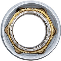 BGS 2468 Zündkerzen-Einsatz mit Magnet, Sechskant | Antrieb Innenvierkant 12,5 mm (1/2") | SW 16 mm
