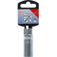 BGS 2468 Zündkerzen-Einsatz mit Magnet, Sechskant | Antrieb Innenvierkant 12,5 mm (1/2") | SW 16 mm