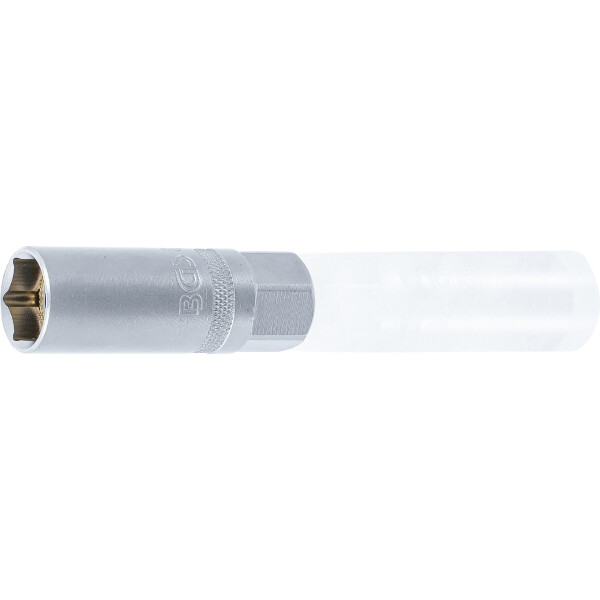 BGS 2469 Zündkerzen-Einsatz mit Magnet, Sechskant | Antrieb Innenvierkant 10 mm (3/8") | SW 16 mm