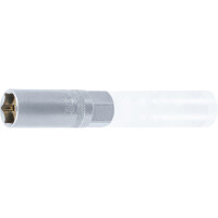 BGS 2469 Zündkerzen-Einsatz mit Magnet, Sechskant | Antrieb Innenvierkant 10 mm (3/8") | SW 16 mm