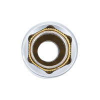 BGS 2469 Zündkerzen-Einsatz mit Magnet, Sechskant | Antrieb Innenvierkant 10 mm (3/8") | SW 16 mm