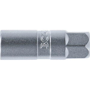 BGS 2471 Zündkerzen-Einsatz Sechskant | Antrieb Innenvierkant 10 mm (3/8") | SW 16 mm
